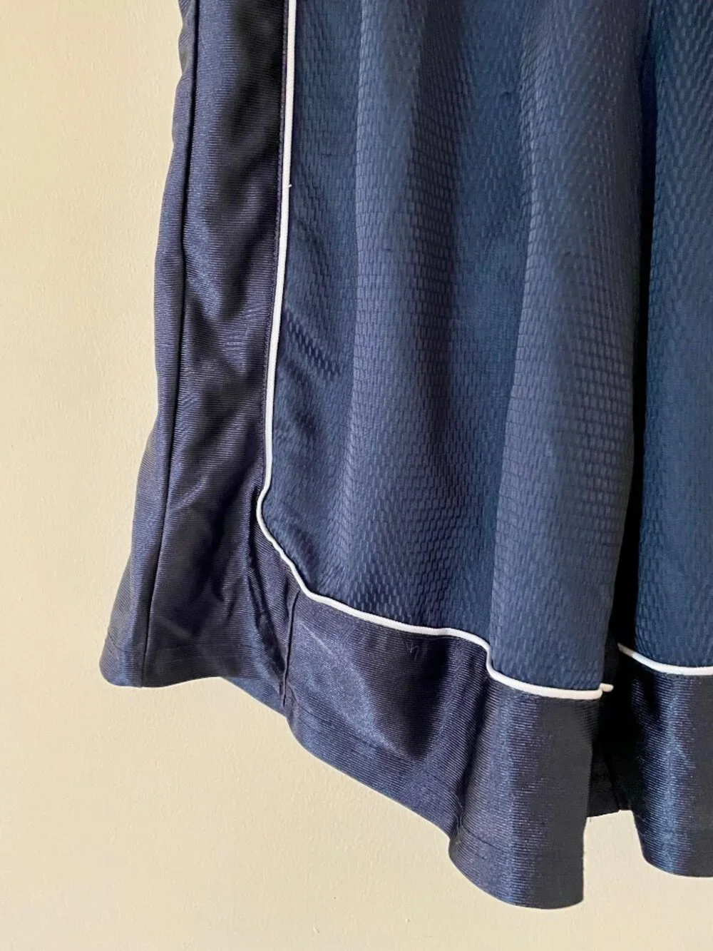 athletech. Navy Blue polyester shorts, Athletic shorts